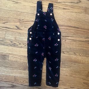 Gap Velvet Overalls, 18-24 months